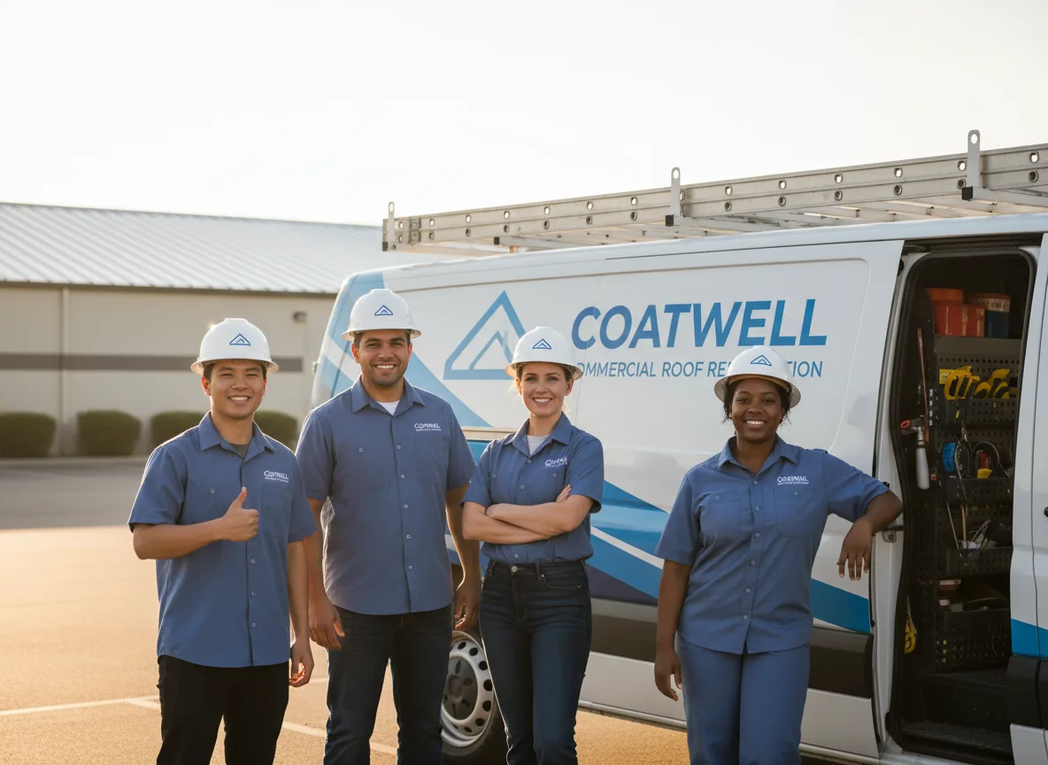 Commercial roof coating company in Burgess, VA